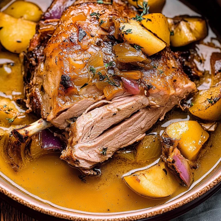 Apple Cider Braised Pork Shoulder: A Cozy Delight