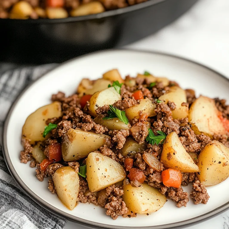 Best Ground Lamb with Potatoes Recipe: Comfort in Every Bite