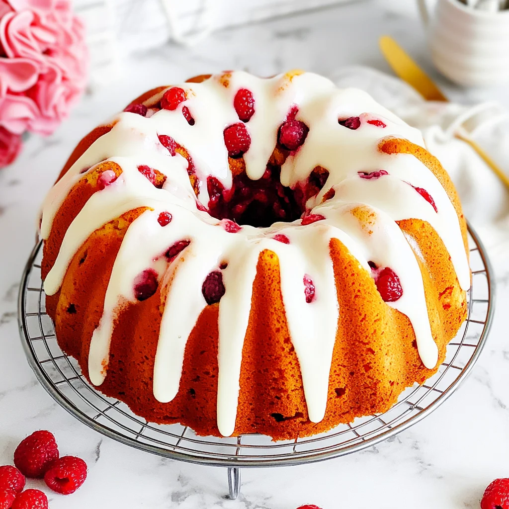 Best White Chocolate Raspberry Bundt Cake: A Sweet Dream