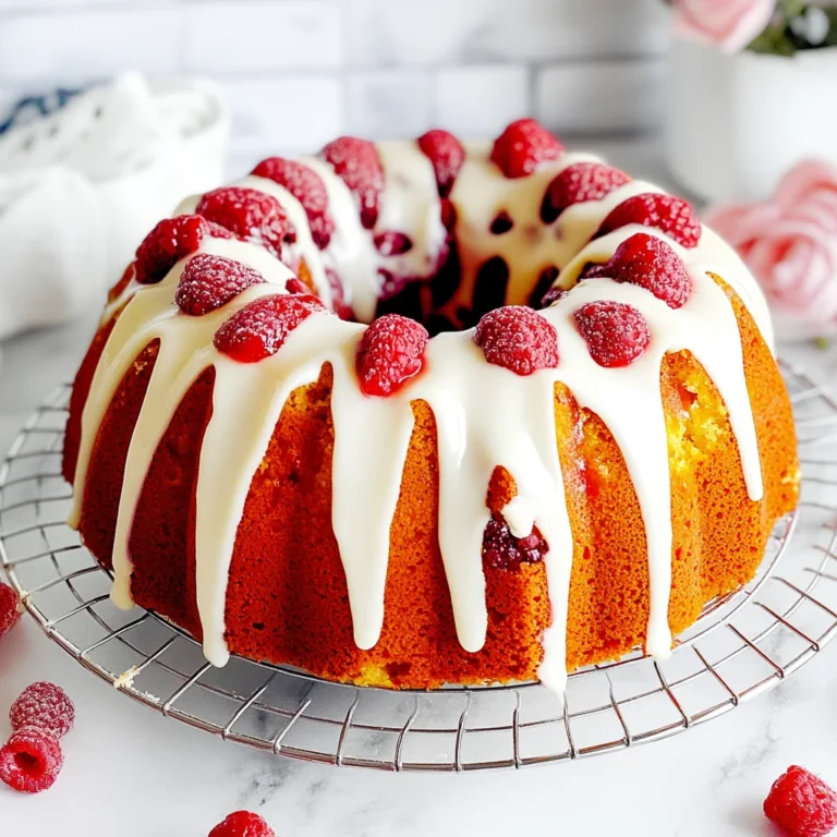 Best White Chocolate Raspberry Bundt Cake: Irresistible D…