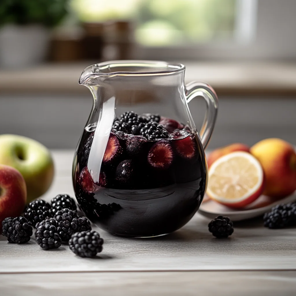 Black Sangria: Refreshing and Perfect for Any Occasion