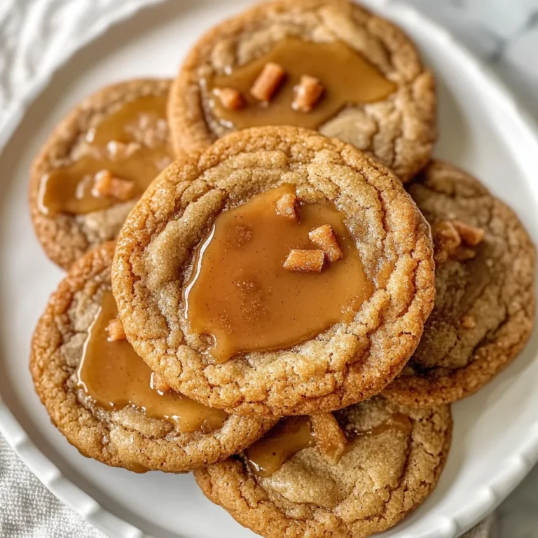 Brown Sugar Cinnamon Caramel Cookies: Gooey Delight Awaits