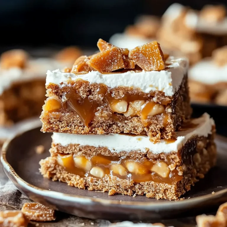 Butterfinger Caramel Bars: A Gooey Dream Come True