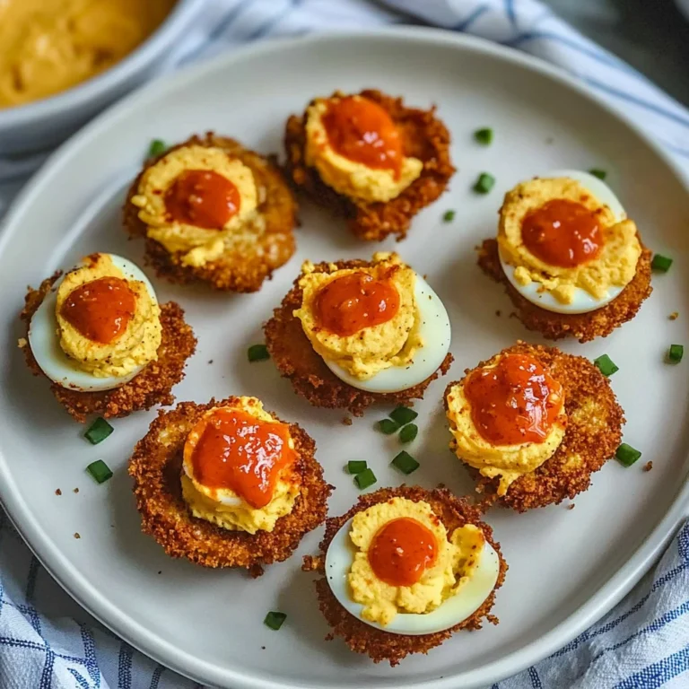 Cajun Style Fried Deviled Eggs: Flavor-Packed Delight