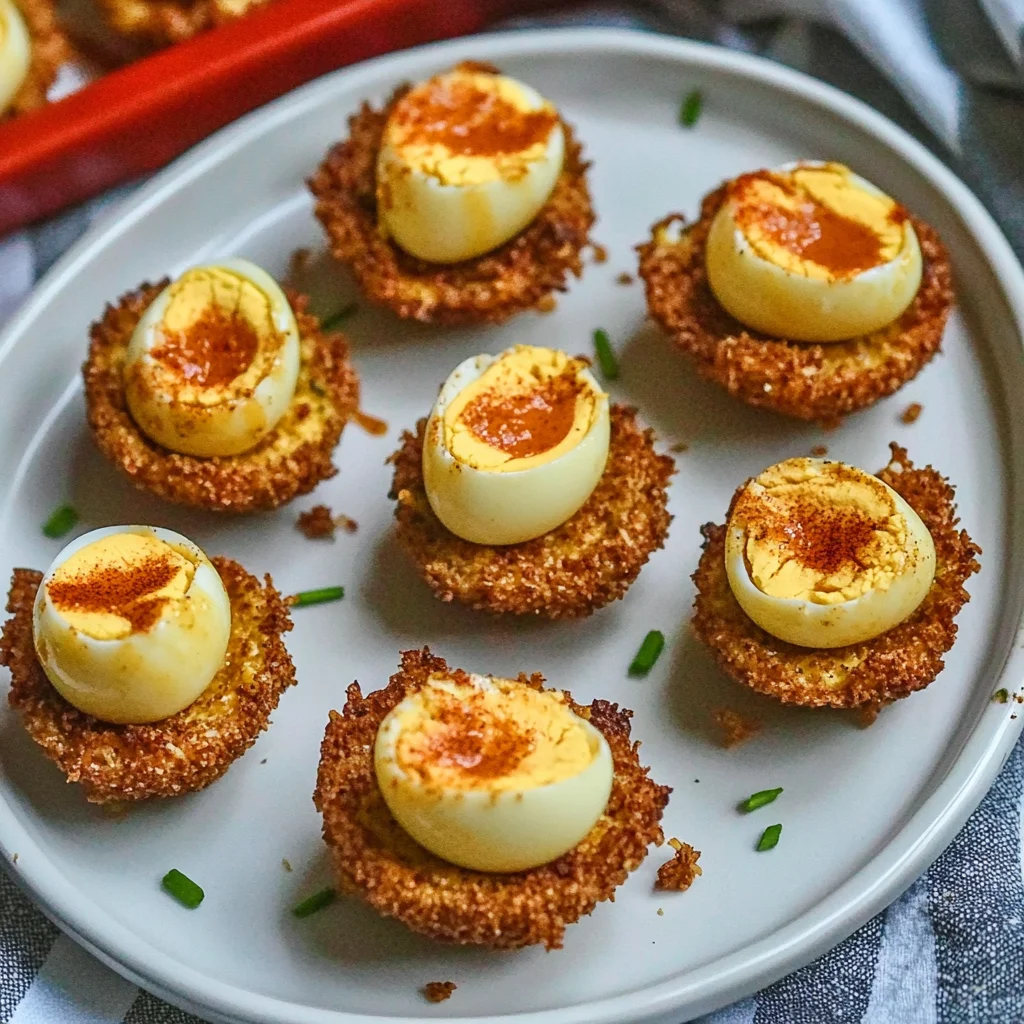 Cajun Style Fried Deviled Eggs: Spicy and Irresistible Tr…