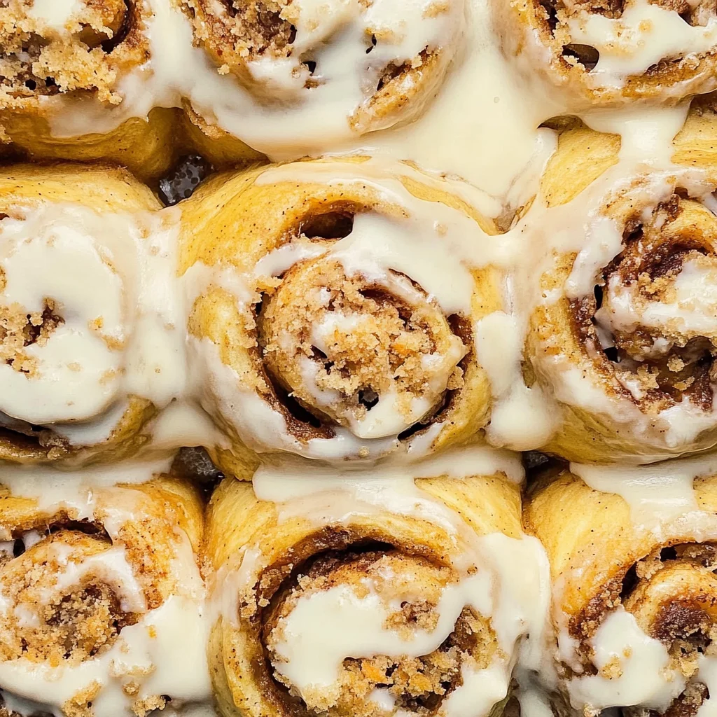Carrot Cake Cinnamon Rolls: Irresistibly Gooey Delight