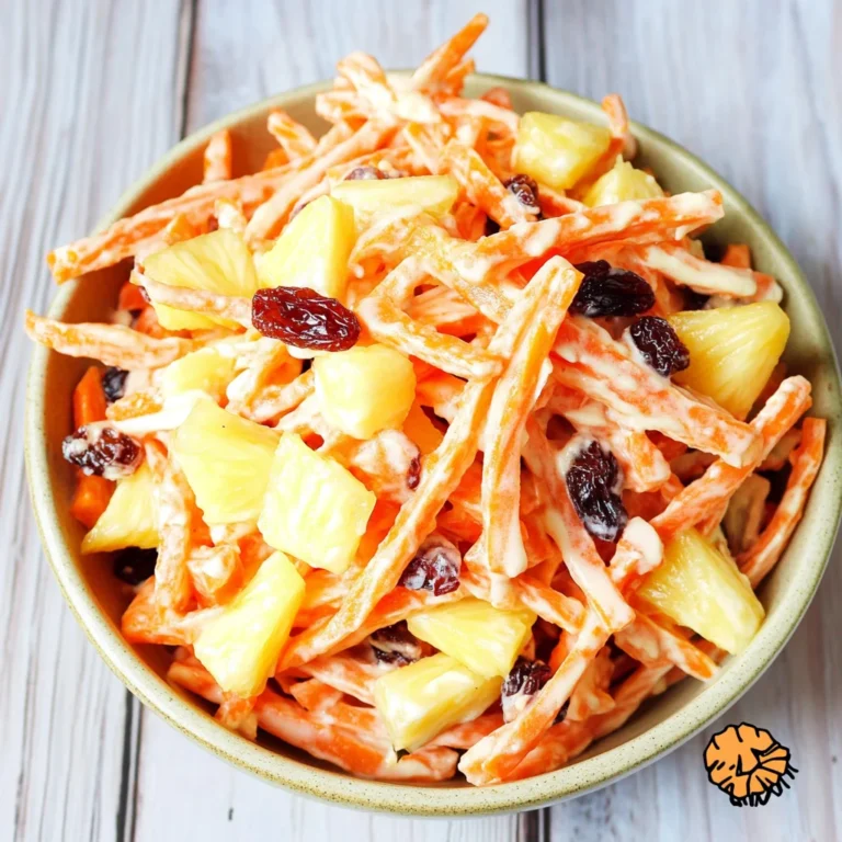 Carrot Raisin Salad with Pineapple: Refreshingly Sweet De…