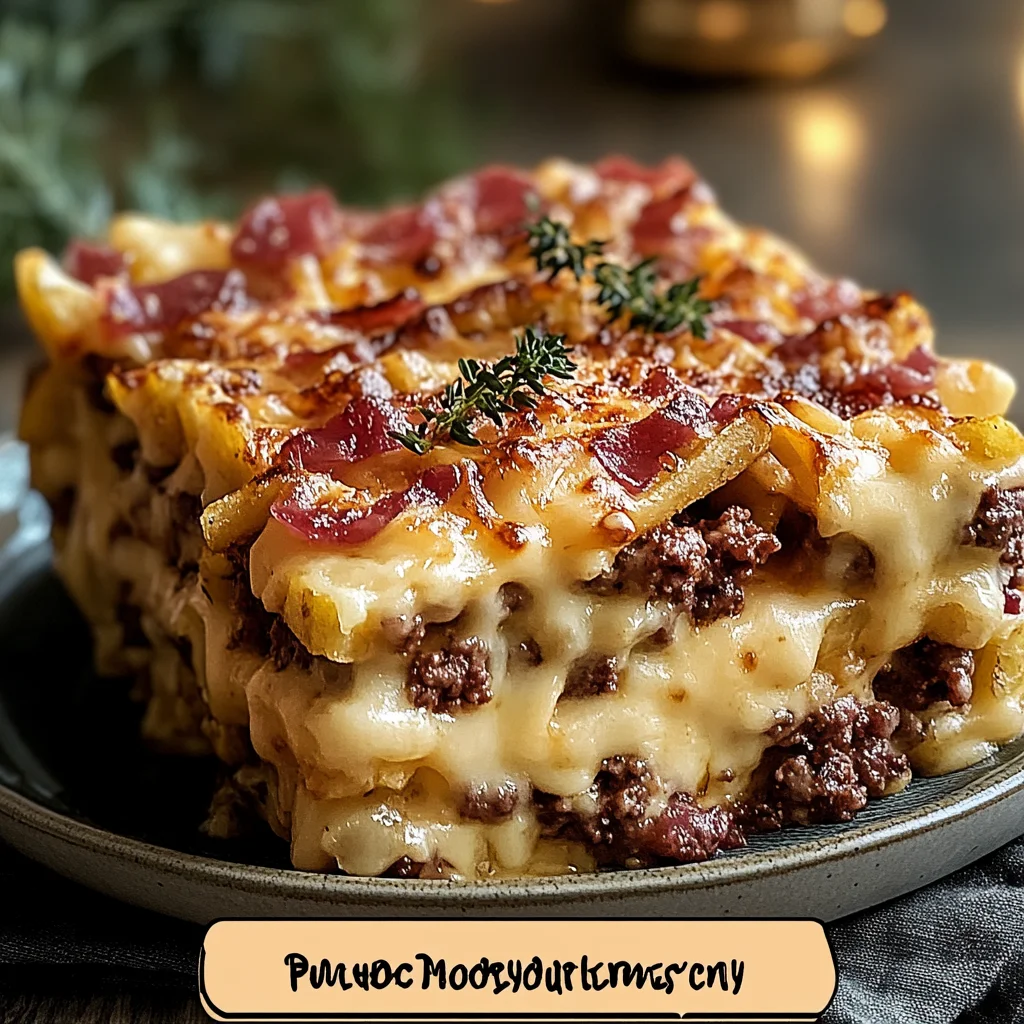 Cheeseburger French Fry Casserole: Comfort Food Bliss
