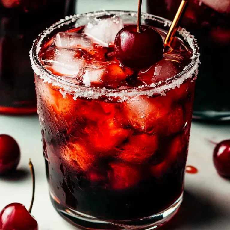 Cherry Coke Margarita: Refreshingly Bold Twist on Classics