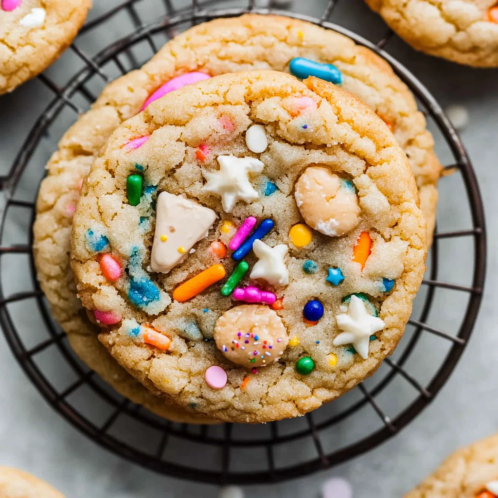Chewy Birthday Cake Cookies: A Sweet Celebration Treat