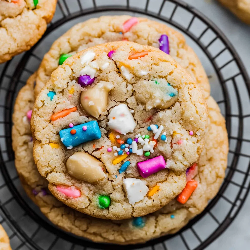 Chewy Birthday Cake Cookies: A Sweet Celebration Treat