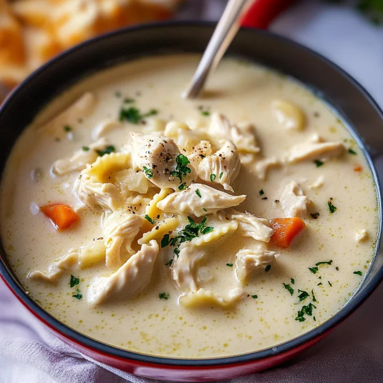 Chicken Alfredo Soup: Creamy Comfort in a Bowl