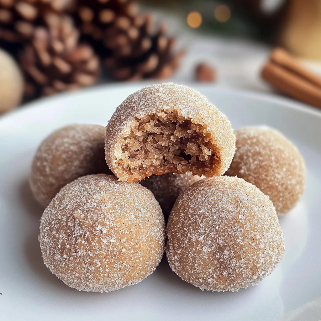 Cinnamon Sugar Snowball Cookies: A Sweet Holiday Treat