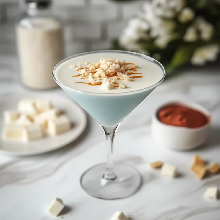 Cloud Nine Martini: Indulgent Chocolate Bliss