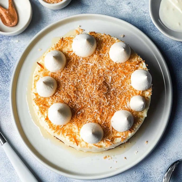 Coconut Cheesecake: Indulgent Slice of Paradise