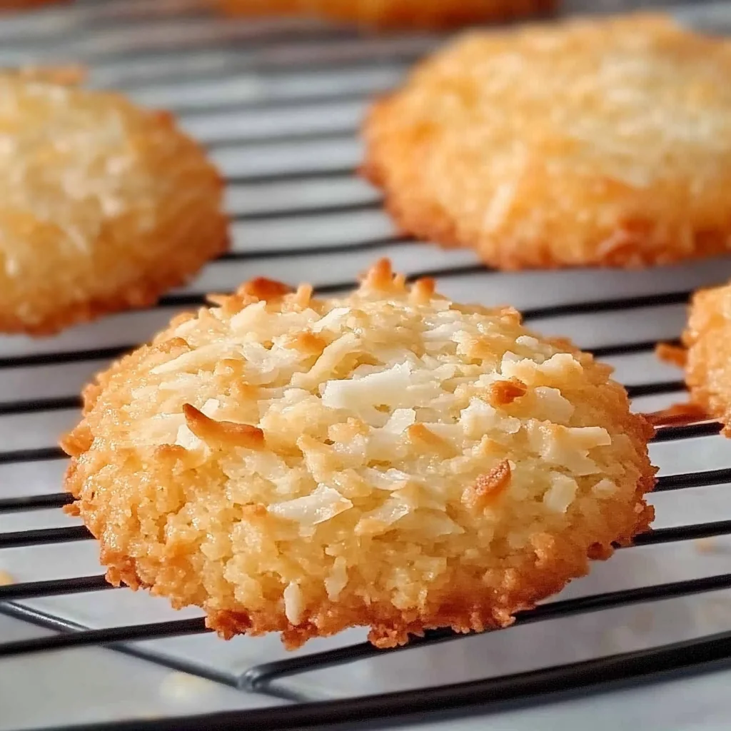 Coconut Cookies Recipe: Irresistibly Chewy Delight