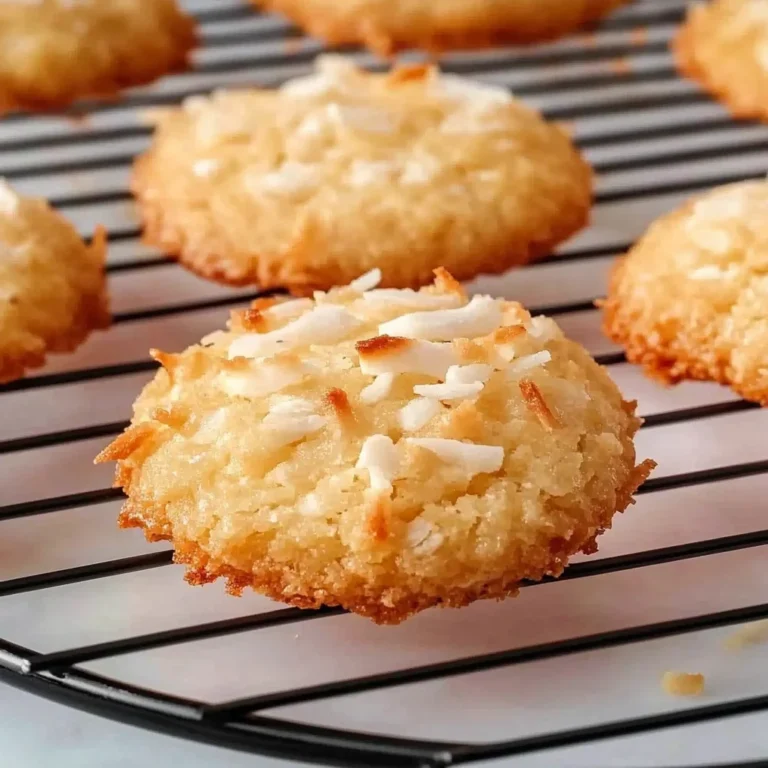 Coconut Cookies Recipe: Delightfully Chewy Treats