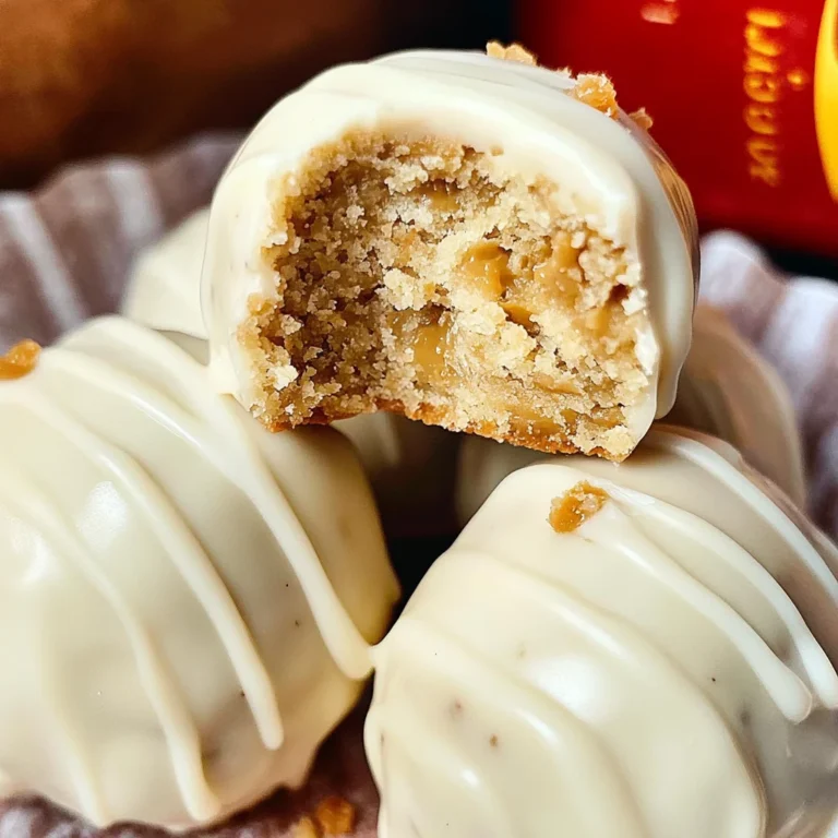Cookie Butter Truffles: Indulgent Bliss Awaits You