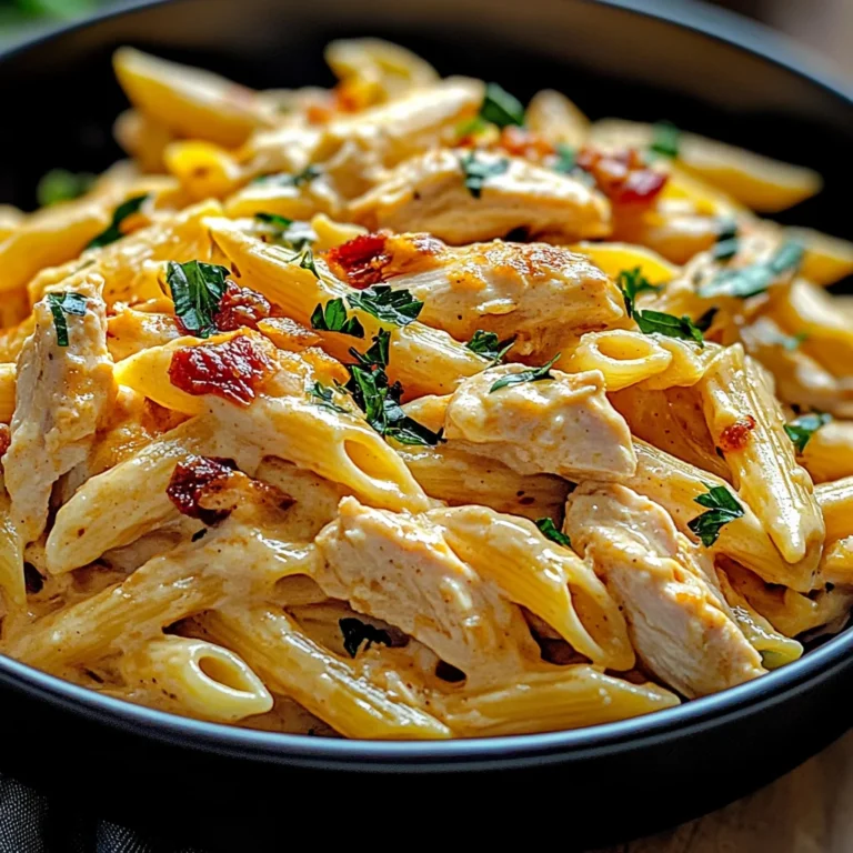Crack Chicken Penne Recipe: A Creamy, Flavor-Packed Delight
