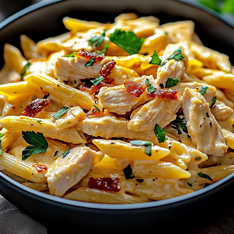 Crack Chicken Penne Recipe: A Creamy, Flavor-Packed Delight