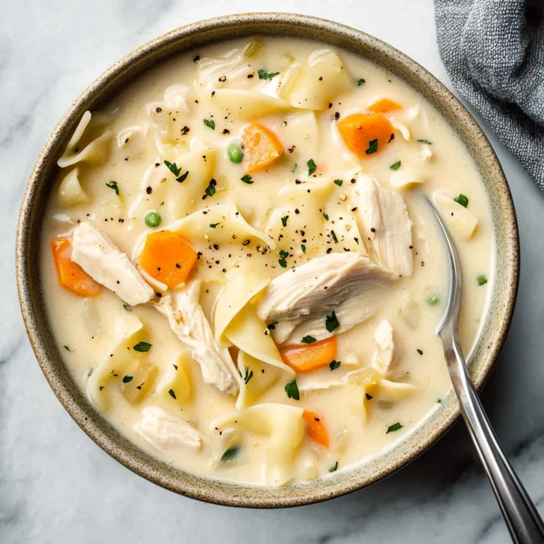 Creamy Chicken Noodle Soup: Ultimate Comfort in a Bowl