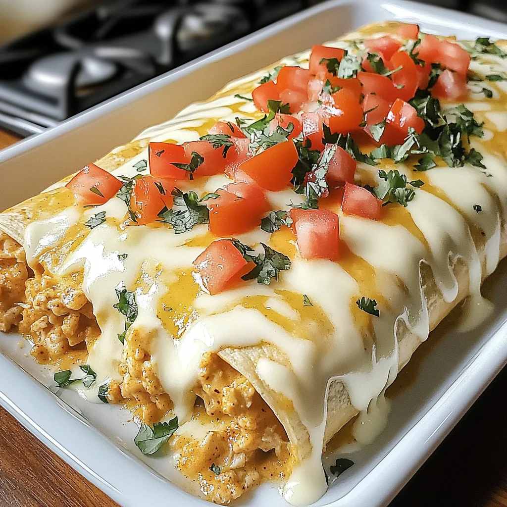 Creamy Queso Chicken Enchiladas: Effortless Family Dinners