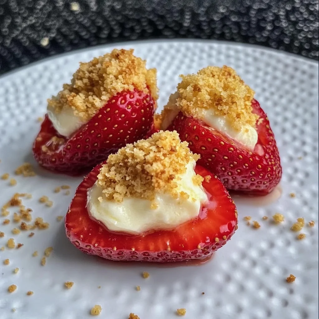 Deviled Strawberries: Irresistibly Sweet Cheesecake Delight