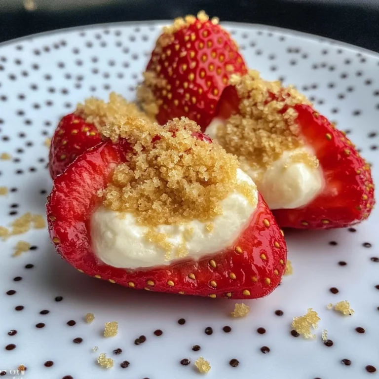 Deviled Strawberries: Indulgent Cheesecake Filling Delight