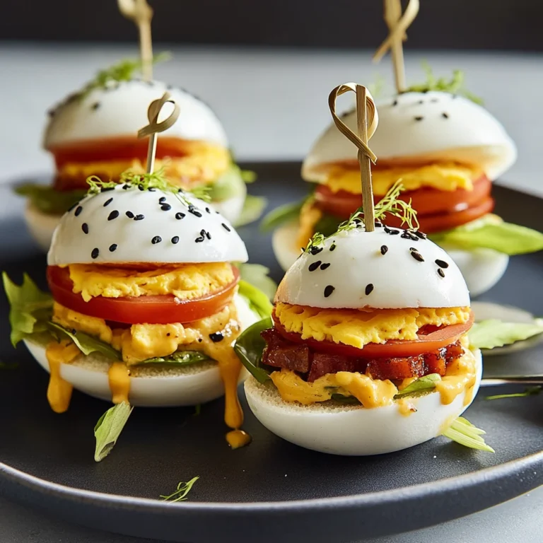 Devilled BLT Egg Sliders: Irresistibly Tasty Treats