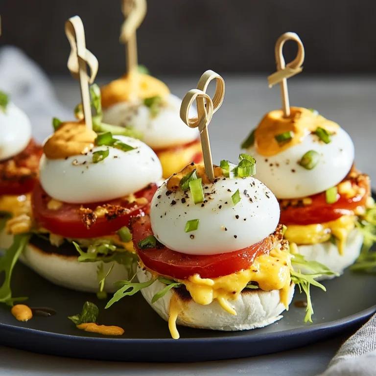 Devilled BLT Egg Sliders: A Flavor Explosion Awaits!