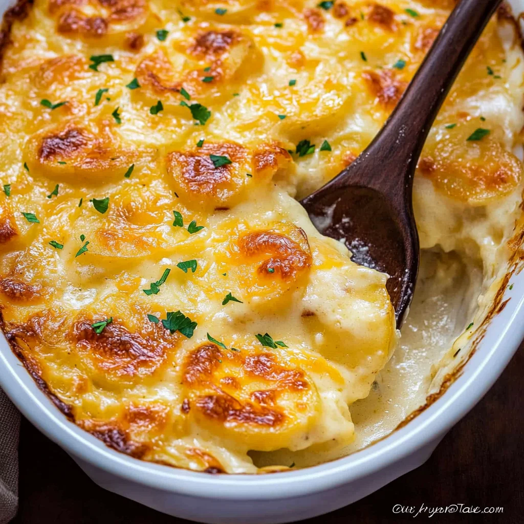 Easy Cheesy Scalloped Potatoes: Comfort Food Bliss
