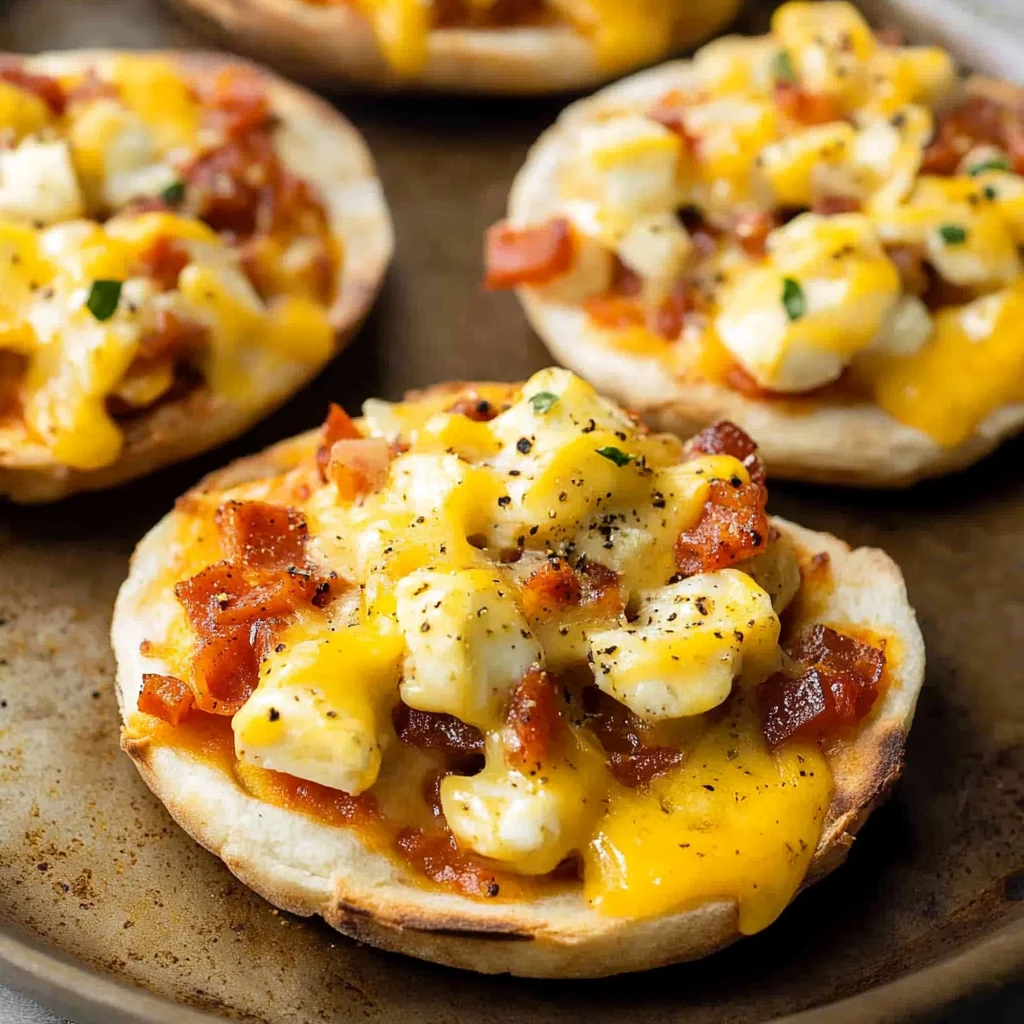 English Muffin Breakfast Pizzas: A Cozy Morning Delight