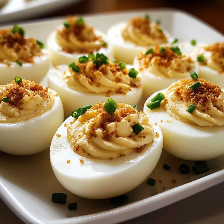 French Onion Deviled Eggs: A Savory Game Changer