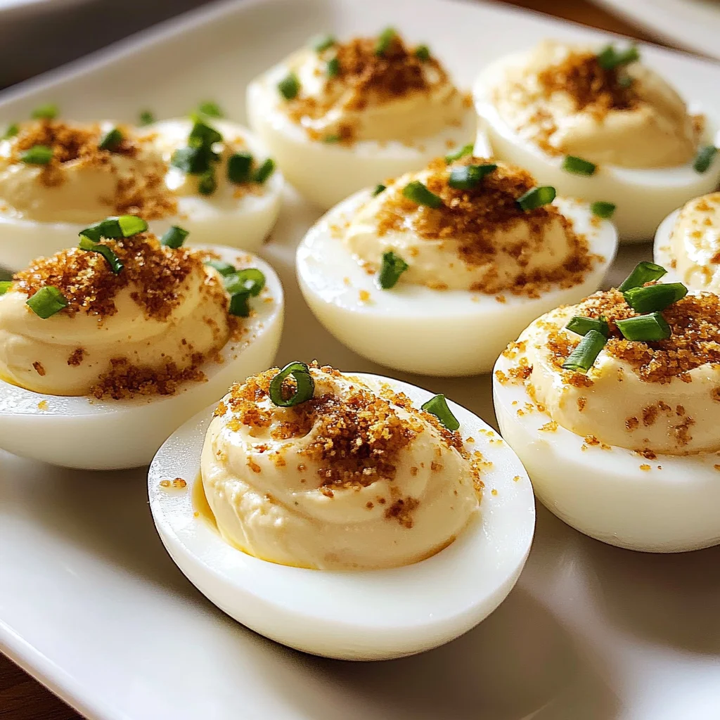French Onion Deviled Eggs: Savory and Irresistible Bites