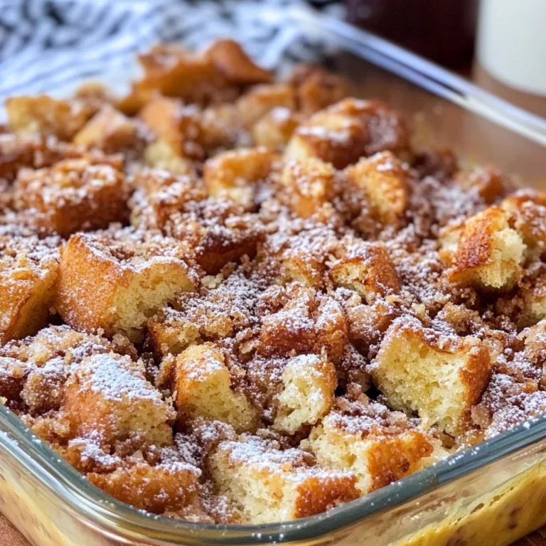 French Toast Casserole Recipe: Gooey & Irresistible Delight