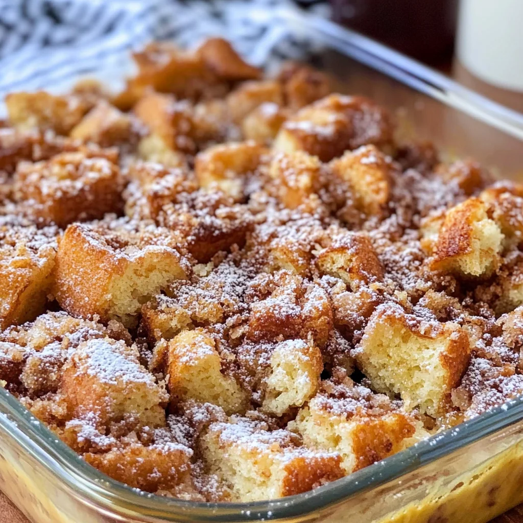 French Toast Casserole Recipe: Gooey & Irresistible Delight
