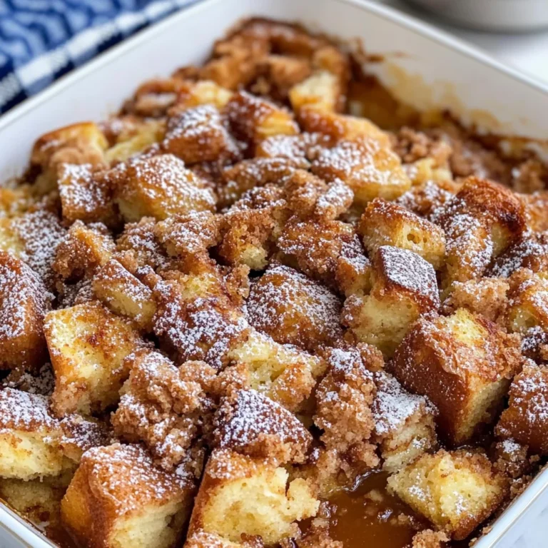 French Toast Casserole Recipe: A Cozy Morning Delight