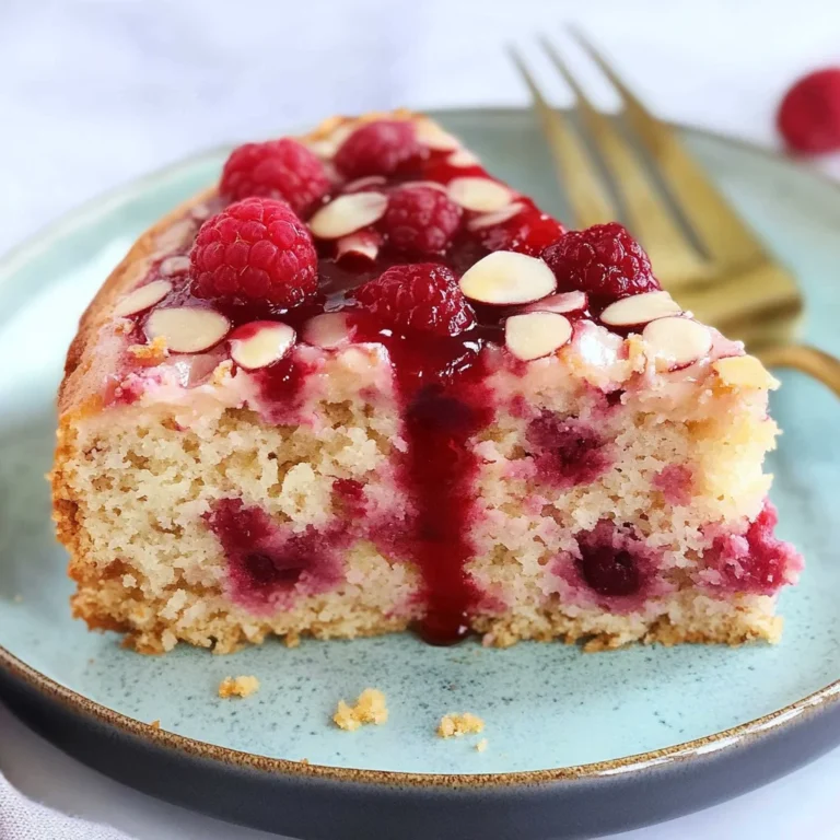 Gluten-Free Vegan Raspberry Cake: Delightfully Moist Treat