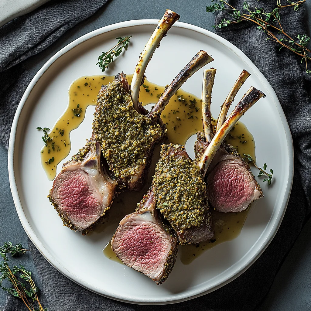 Gordon Ramsay Herb Crusted Lamb Rack Recipe: Savory Delight