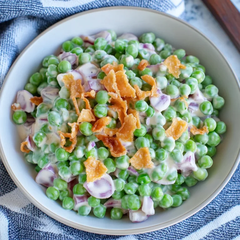Green Pea Salad: Fresh and Vibrant for Any Meal
