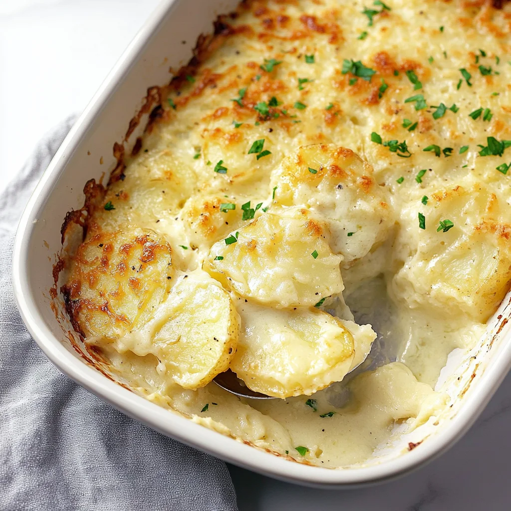 Gruyere Potatoes Au Gratin: Comforting and Cheesy Delight