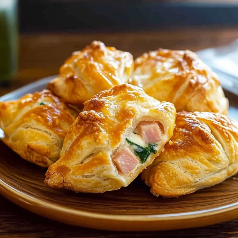 Ham and Cheese Puffs: Irresistibly Cheesy Delight