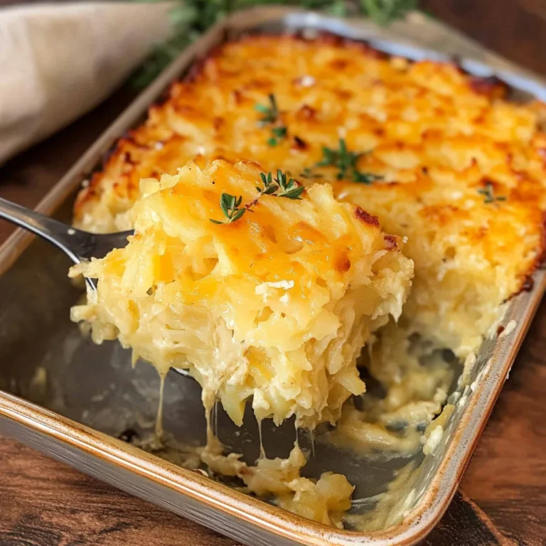 Hashbrown Casserole Recipe: Cheesy and Comforting Delight