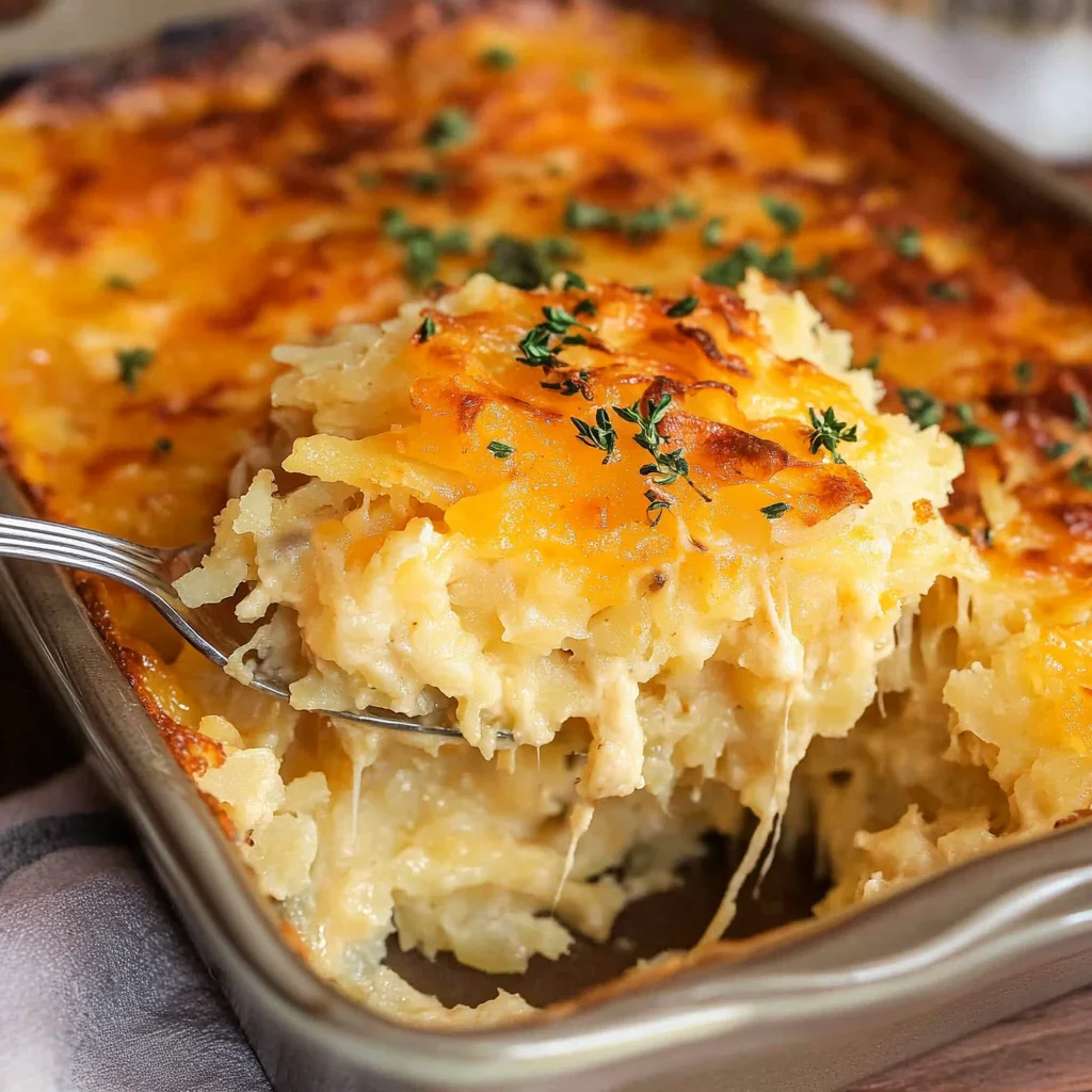 Hashbrown Casserole Recipe: Comforting and Cheesy Delight
