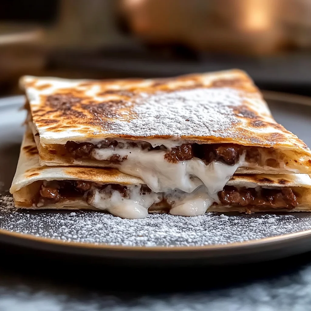 Homemade Blackstone S’mores Quesadilla: Gooey Delight Awaits