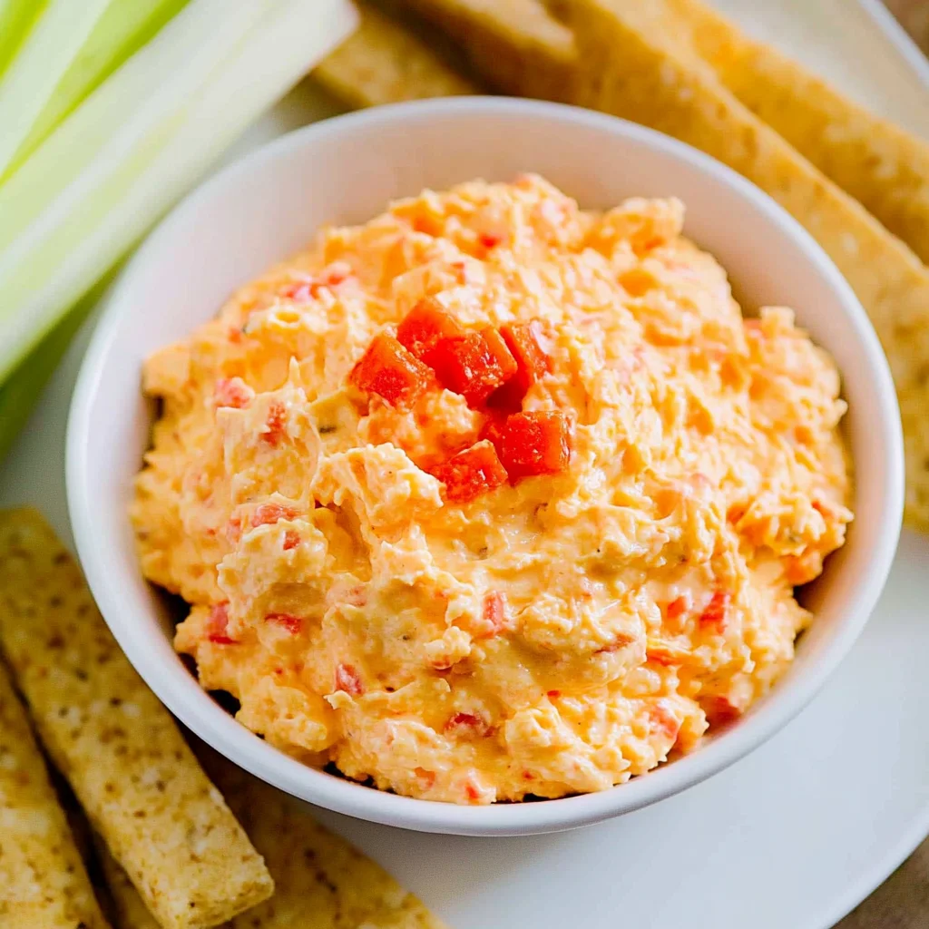 Homemade Pimento Cheese: Creamy and Irresistibly Flavorful