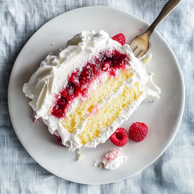 Homemade Raspberry And Cream Angel Food Cake: Heavenly De…