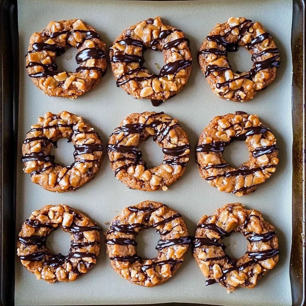 Homemade Samoas Cookies: Irresistibly Chewy Delight