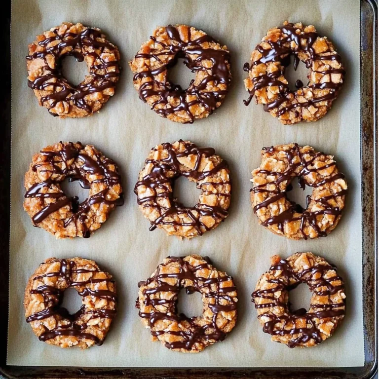 Homemade Samoas Cookies: Irresistibly Chewy and Sweet