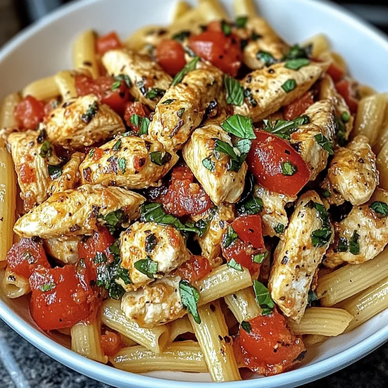 How to Cook Perfect Bruschetta Chicken Pasta: Creamy Delight